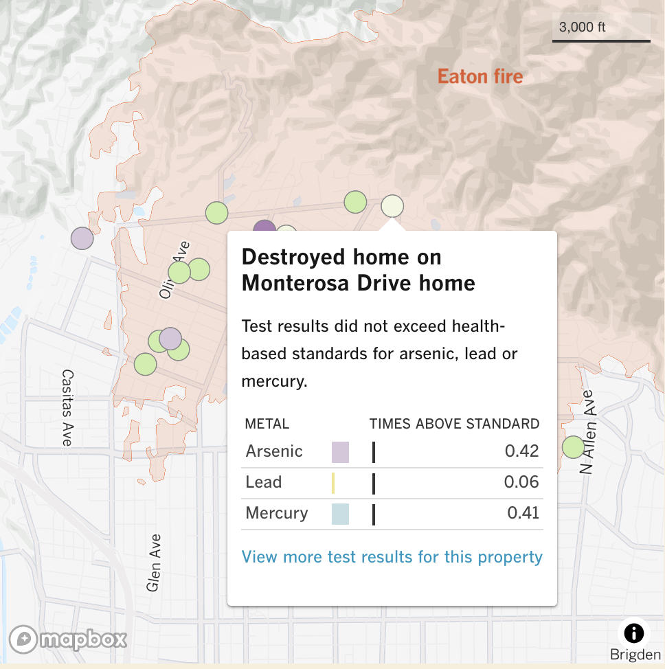 When FEMA failed to test soil for toxic substances after the L.A. fires, The Times had it done. The results were alarming.